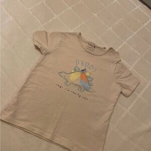 Beige Dinosaur T-Shirt